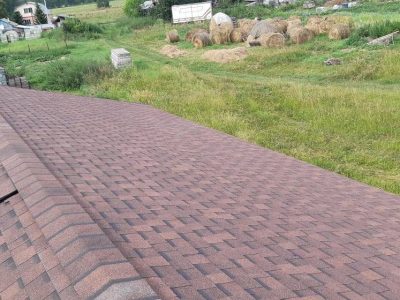 Монтаж кровли из мягкой черепицы в Куровском